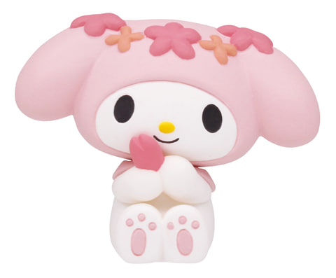 赤やピンクをまとったマイメロディ＆クロミ！ ガチャ「マイ