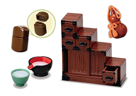 囲炉裏にかまど、大正時代の農村生活をミニフィギュアで！ 「ぷち