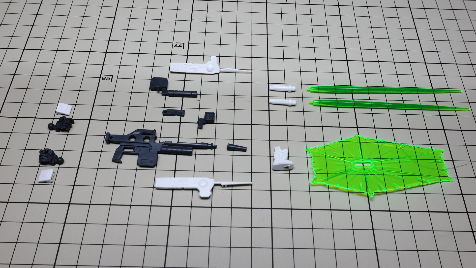 銃系に使うハンドも付属しています