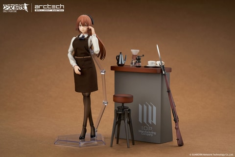 ドールズフロントライン」スプリングフィールドがバリスタの姿で