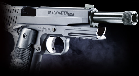 ウエスタンアームズ　SIG1911 ブラックウォーター　アルタモントグリップ 10月下旬 新発売「WA SIG1911 ブラックウォーター アルタモント