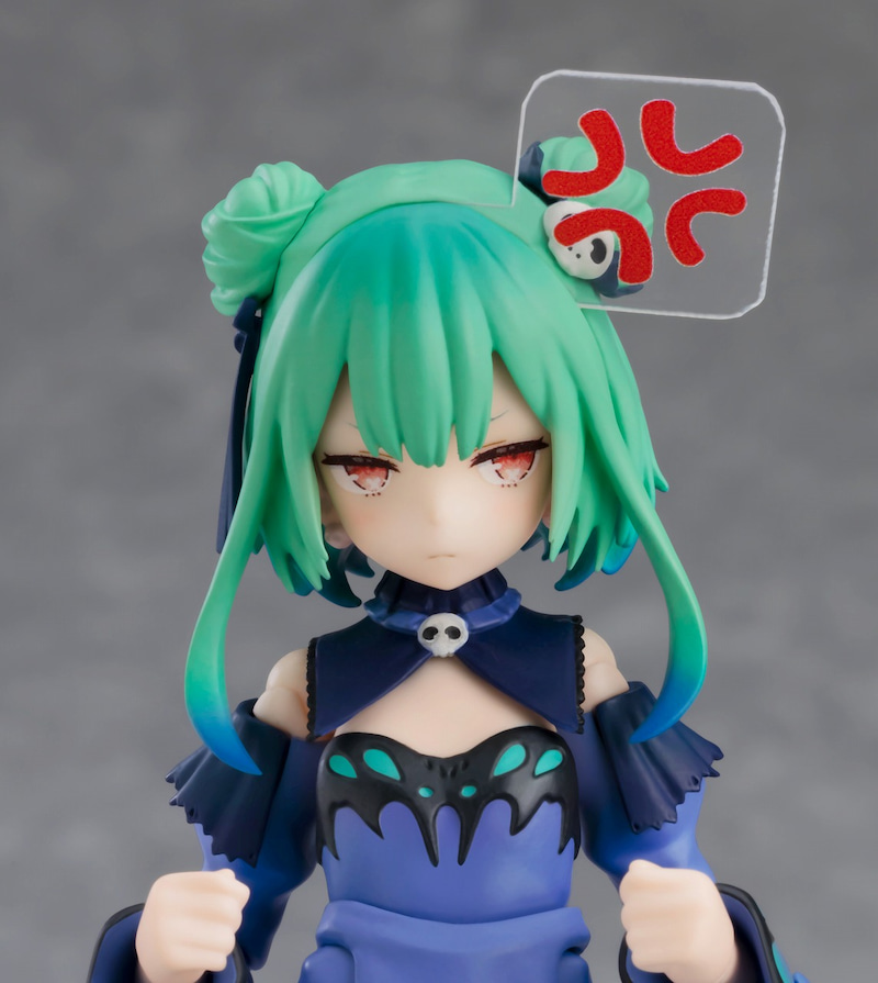 表情パーツ「キレ顔」＋怒りマーク
