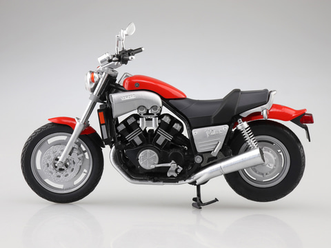 ★アオシマ★ ★YAMAHA V-MAX 改アクティブ 製作品★ 青島文化教材社 アオシマ 1/12 完成品バイク Yamaha Vmax