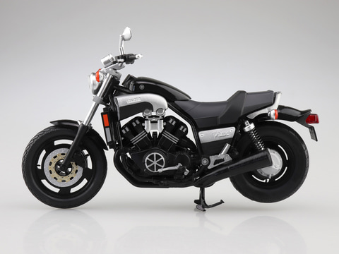 アオシマ、「YAMAHA Vmax」を1/12完成品バイクシリーズから3色展開