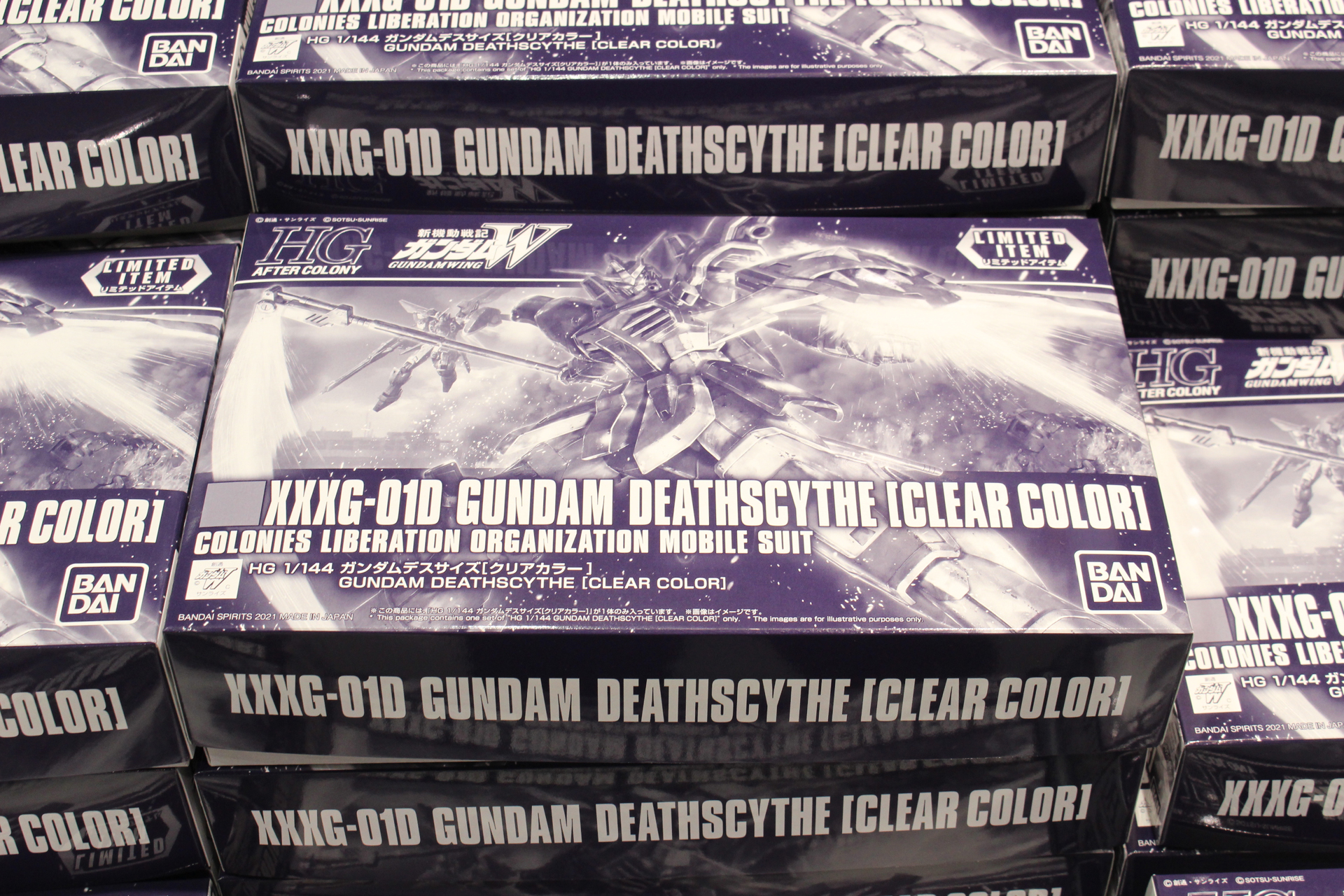 「HG 1/144 ガンダムデスサイズ[クリアカラー]」のパッケージ