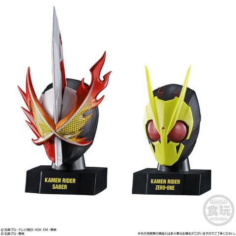 仮面ライダー」のマスク10種セットが食玩になって登場！ - HOBBY Watch