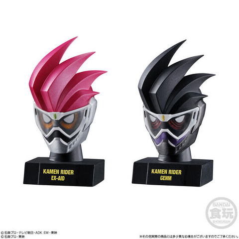 仮面ライダー」のマスク10種セットが食玩になって登場！ - HOBBY Watch