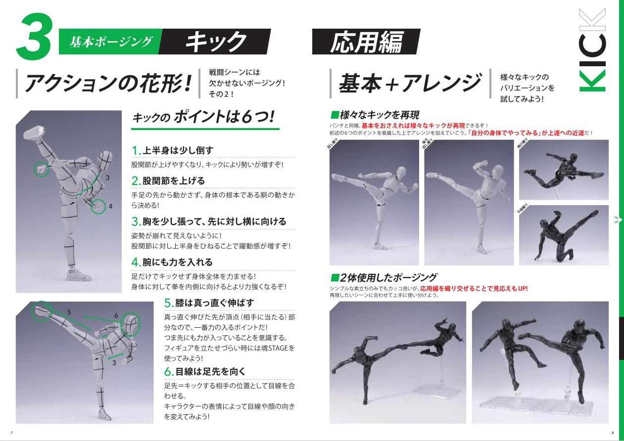 内容、ポーズのコツがよくわかる