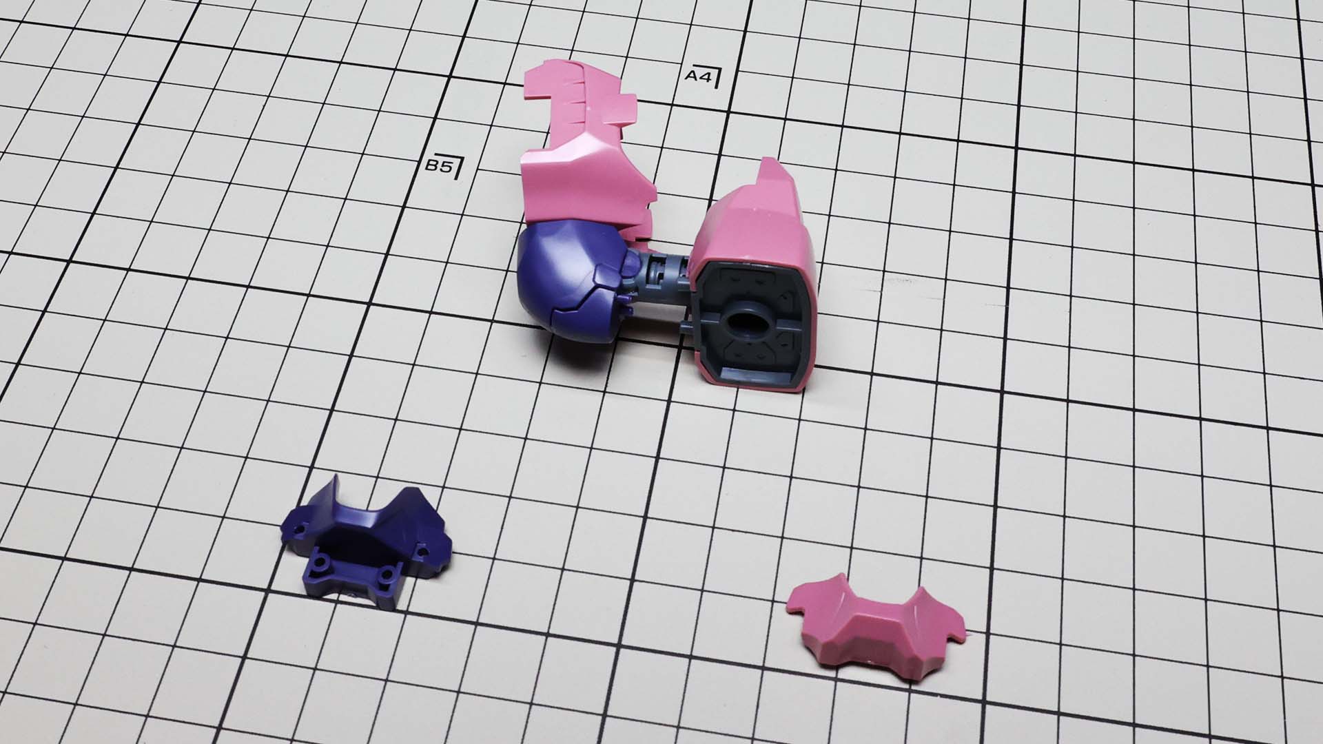 パーツがない状態だと90度も曲がります