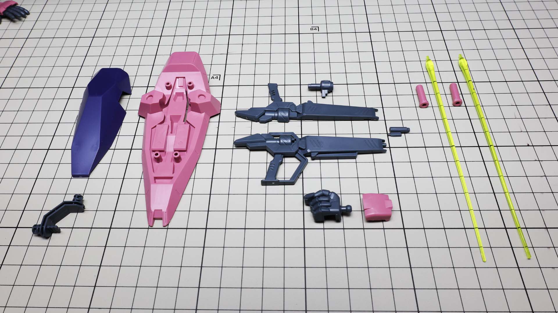 とてもかんたんな構造、貼り合わせれば完成します