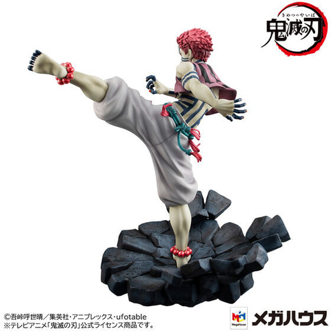 鬼滅の刃」“上弦の参”猗窩座がG.E.M.シリーズに登場！ 躍動感ある造形