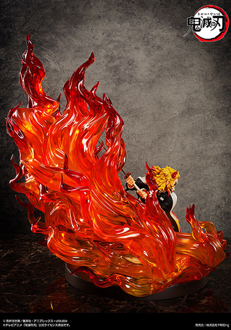玖ノ型・煉獄！「鬼滅の刃」煉獄杏寿郎の1/4スケールフィギュア