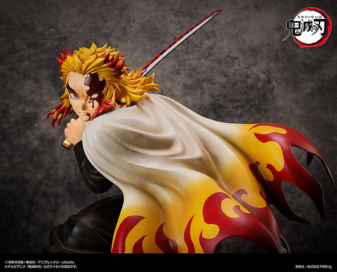 玖ノ型・煉獄！「鬼滅の刃」煉獄杏寿郎の1/4スケールフィギュア