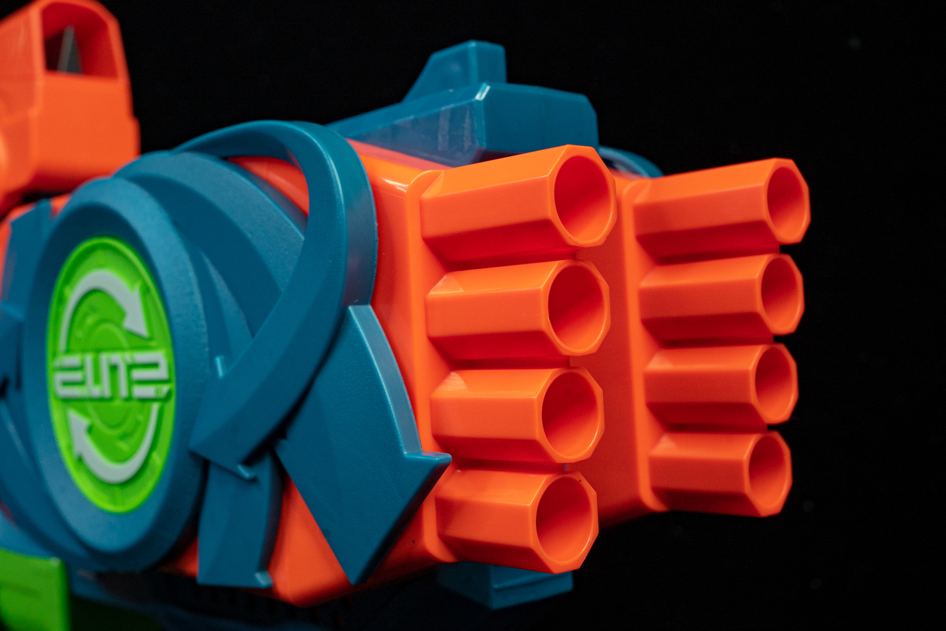 バレルだけ拡大するとエヴァの顔に見えなくもない（笑）