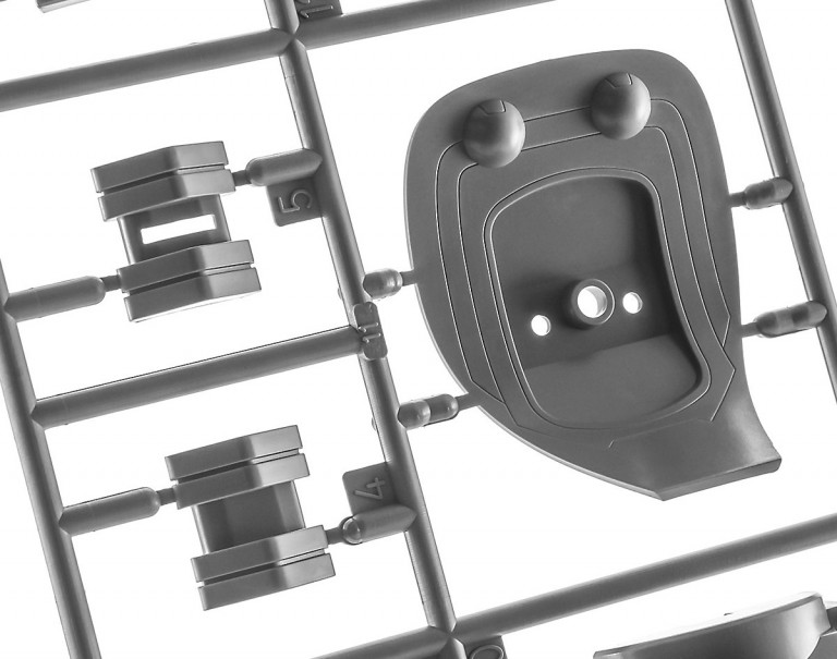 腰周り部品（パーツカラー：グレー）