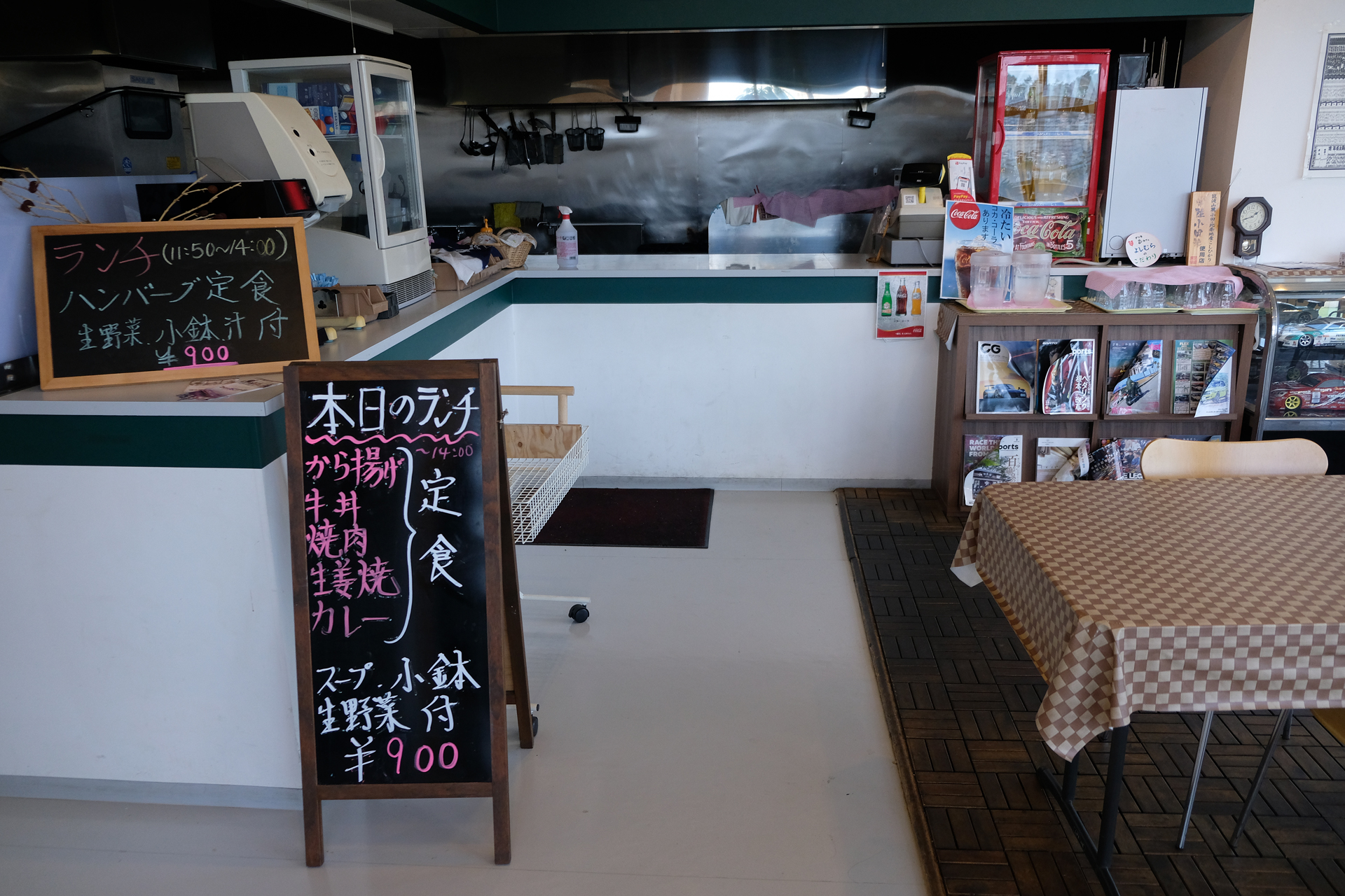 2階にはイートインスペースがある。この日は残念ながらお休みだった