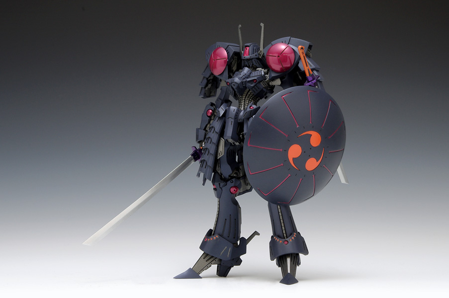 ウェーブ「レジンキット 1/144バッシュ・ザ・ブラックナイト【魔導大戦版】」。2014年3月下旬発売、価格は33,000円(税込)