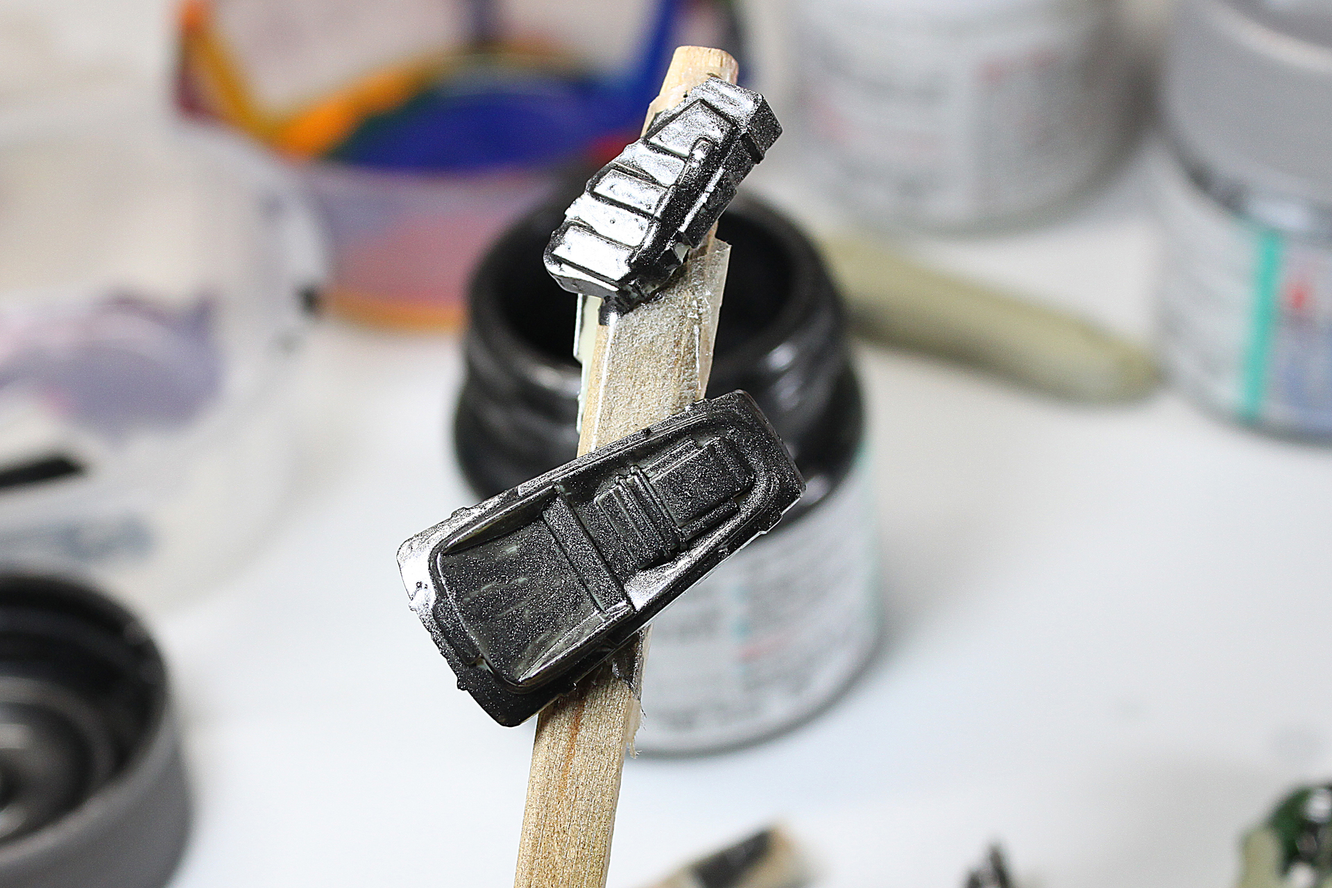 上面のメカ部分。