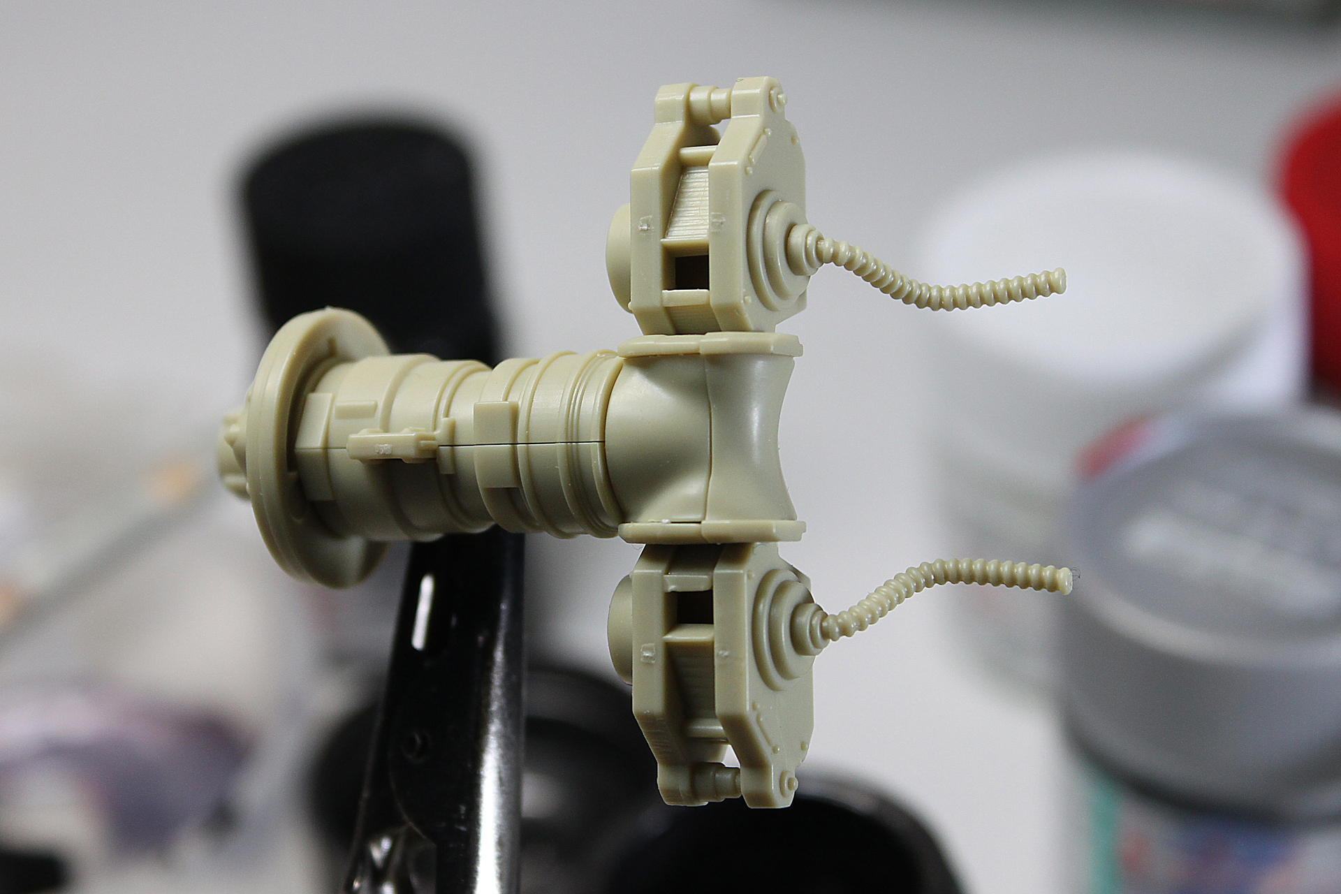 メカメカしいエンジン部分。