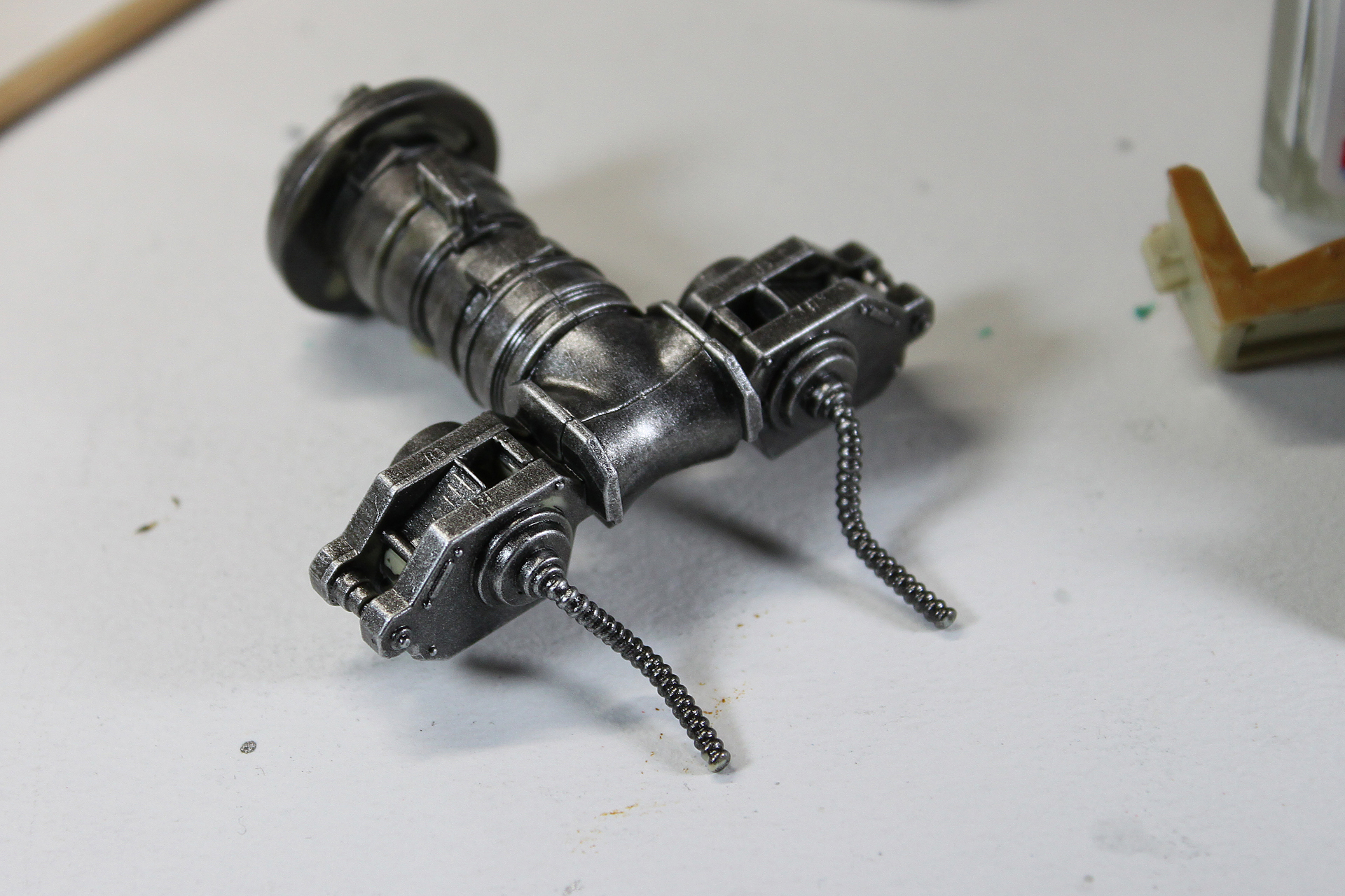 おお～一気に金属感が出てきました。