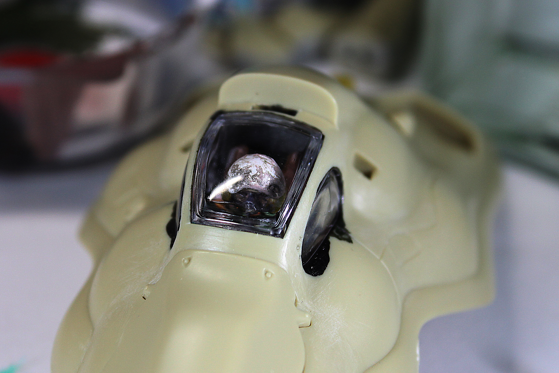 当然キャノピーも。この中には二度と手を入れられません