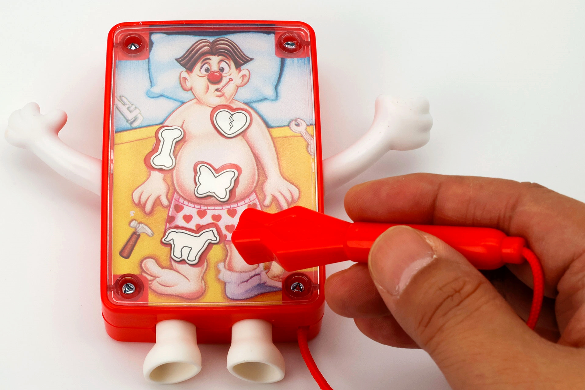 実際にやってみると、ちゃんとゲームピースを特定の場所に並べるのは難しい