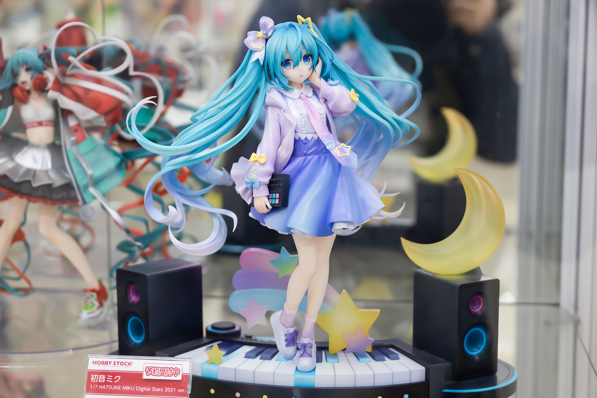 まさに、「HATSUNE MIKU Digital Stars 2021」のキービジュアルを余すところなく再現した感じだ。