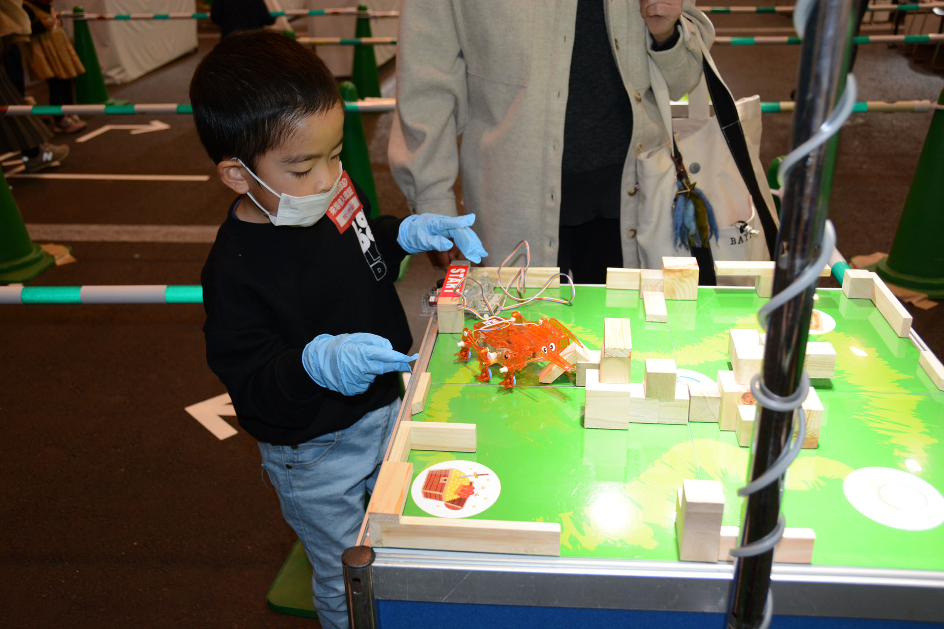 「楽しい工作」シリーズも体験ができた