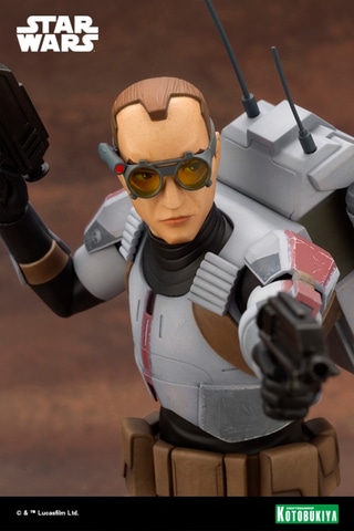 スター・ウォーズ：バッド・バッチ」より簡易組立キット「ARTFX テク