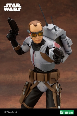 KOTOBUKIYA - ARTFX レッカー THE BAD BATCH(バッド・バッチ) STAR WARS(スター・ウォーズ) 1/7 簡易組立キット フィギュア(SW183) コトブキヤ Amazon | ARTFX スター・ウォーズ バッド・バッチ レッカー THE