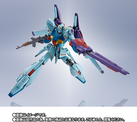 BANDAI - L ROBOT魂 ＜SIDE MS リ・ガズィ・カスタム＞ リ・ガズィの性能向上機がMETAL ROBOT魂で登場！ 「METAL ROBOT