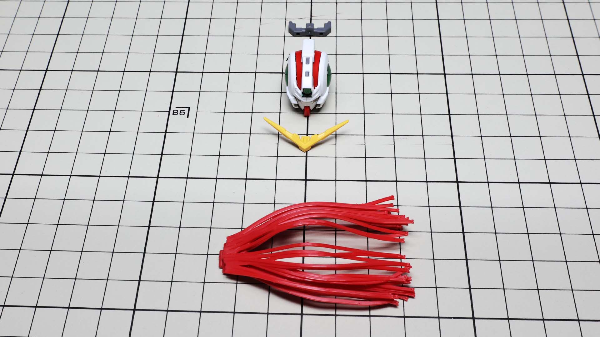 結構な毛量……もとい、立体構造が強調されます