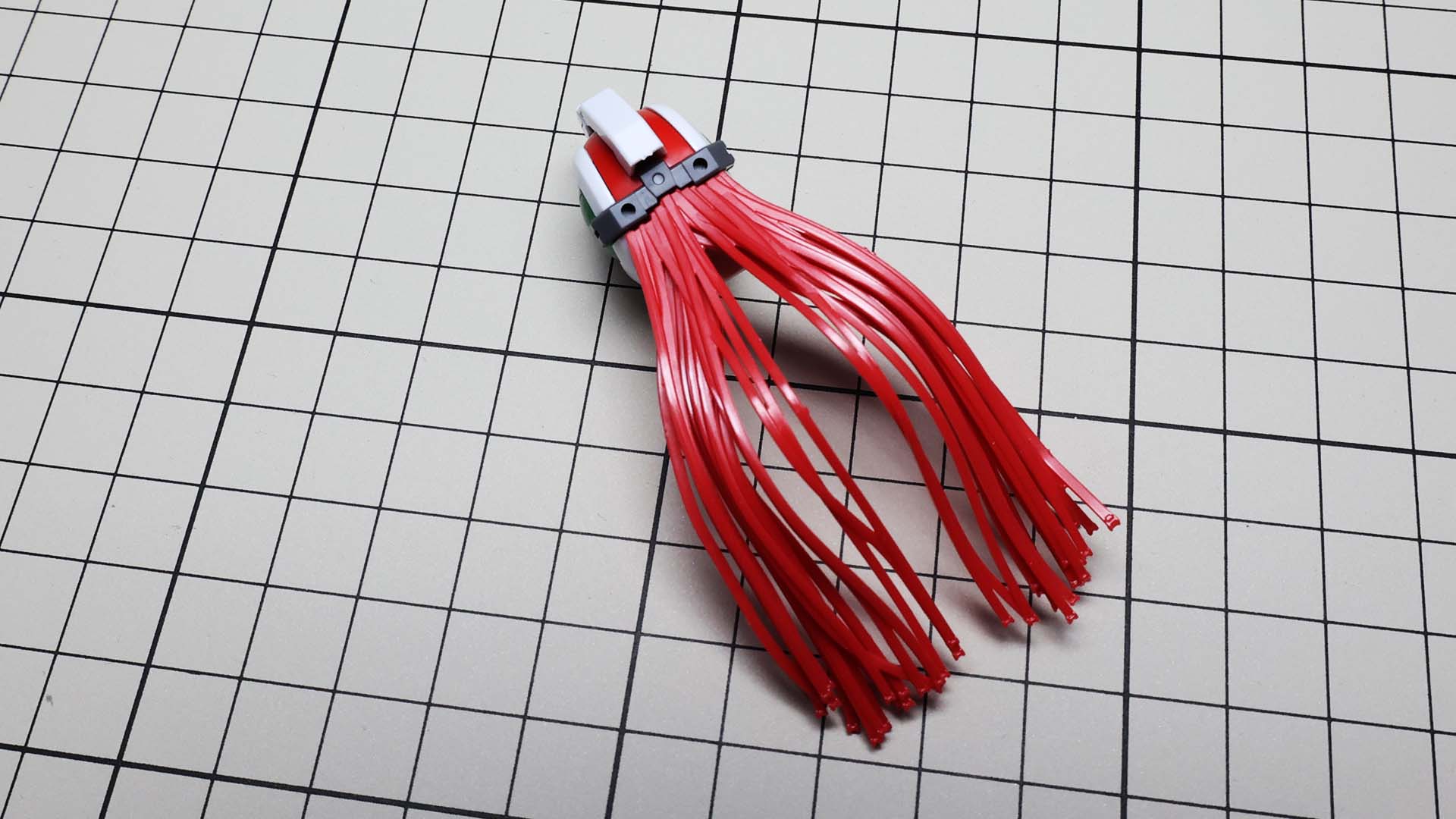 頭部へ装着するとさらに一体感が増します