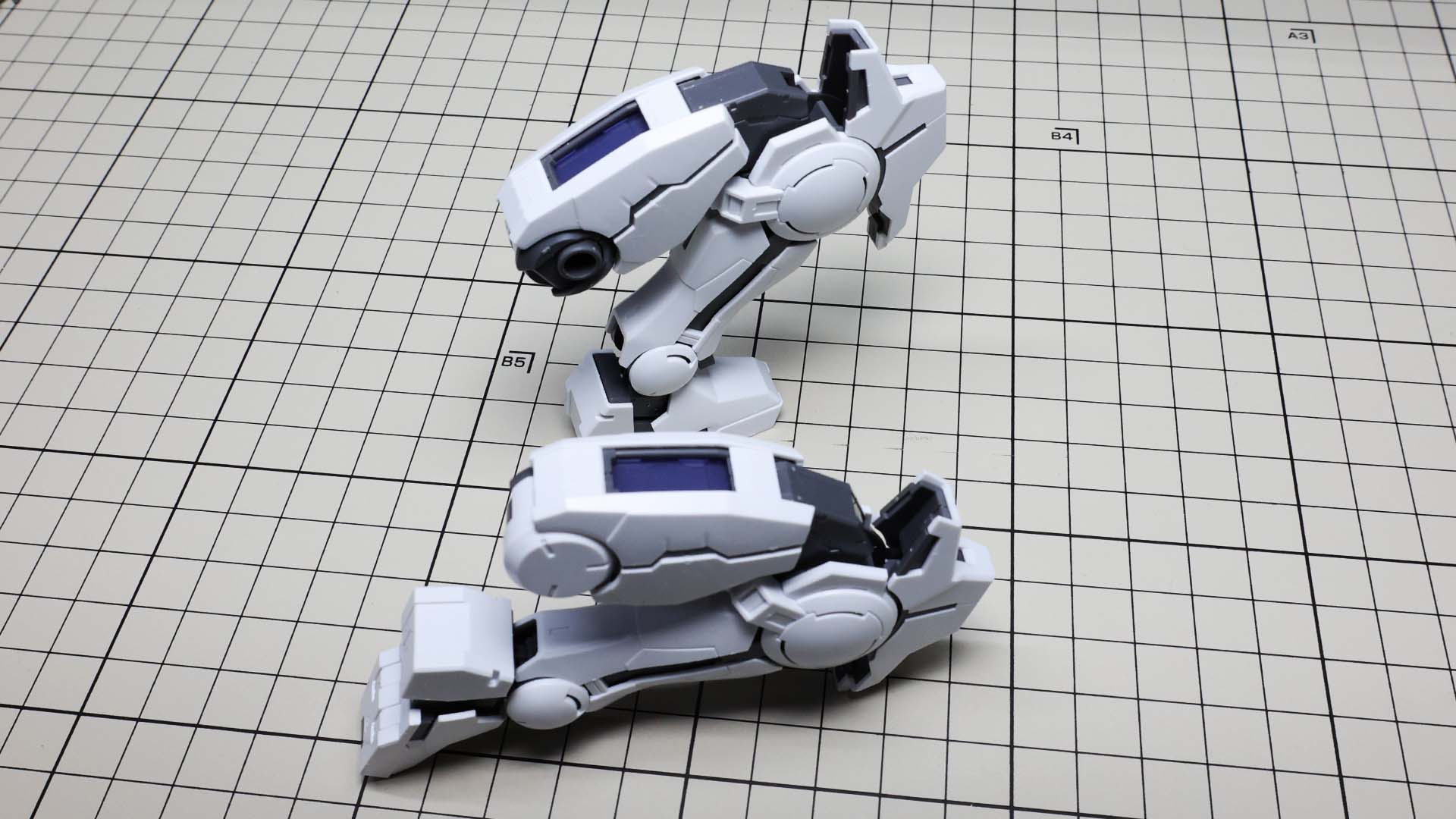 強力な関節もあいまってがっちりポーズがきまります