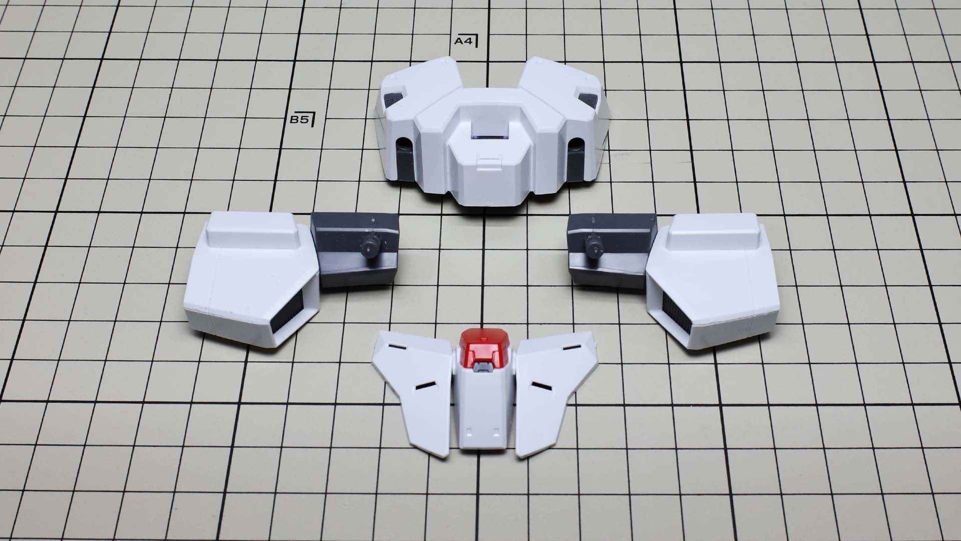 サイドアーマーはリアアーマーに接続します