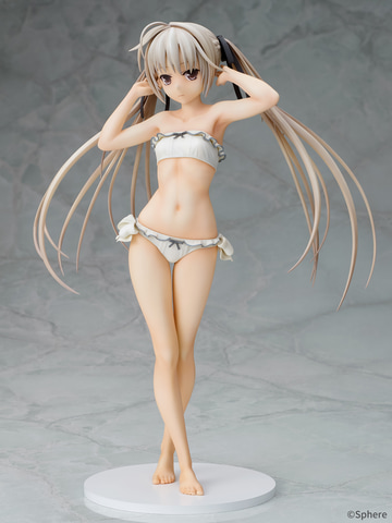 【未開封】 Q-six ヨスガノソラ 春日野穹 水着ver. ヨスガノソラ」よりおへそと脇がセクシーな「春日野穹 水着ver
