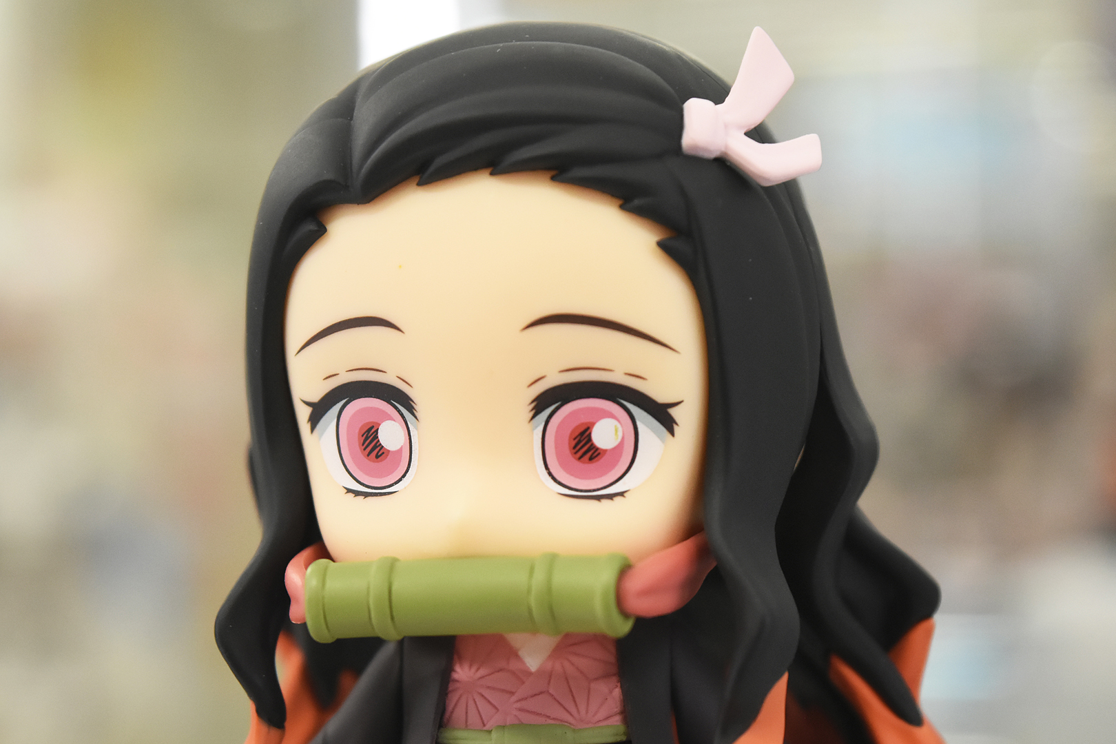 竹を咥えている表情がなんとんも可愛い