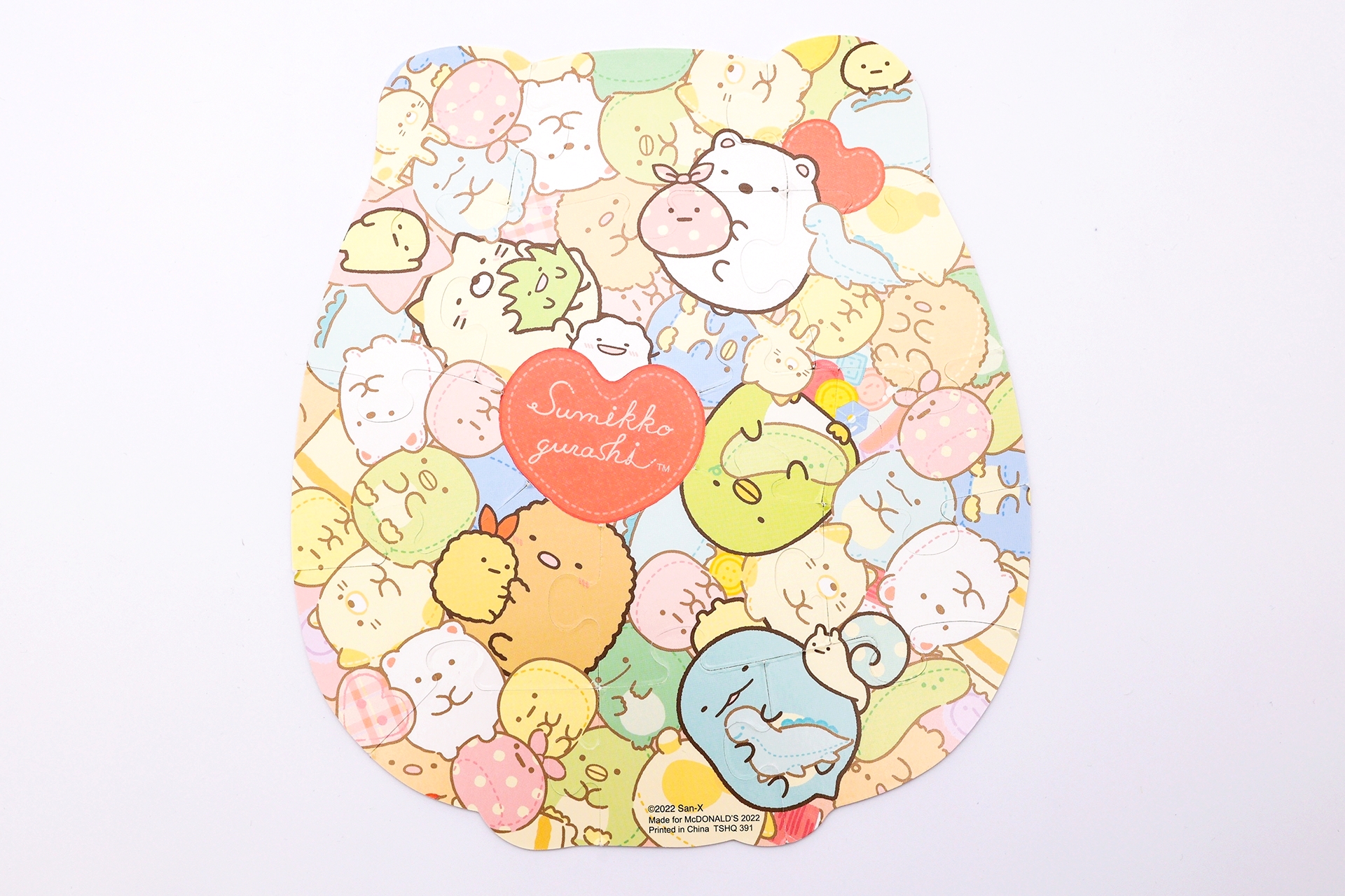 裏面ではまったく違うイラストのパズルが楽しめる