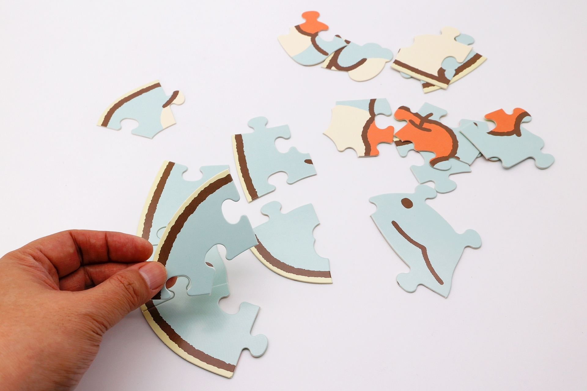 パズルが苦手という人は、外枠から作り始めてみよう！