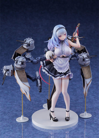 アズールレーン」より、艤装も再現されたフィギュア「ダイドー 重装版
