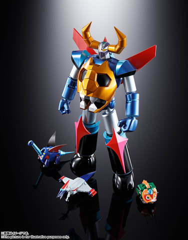 超合金魂」シリーズ100体目「大空魔竜ガイキング」より