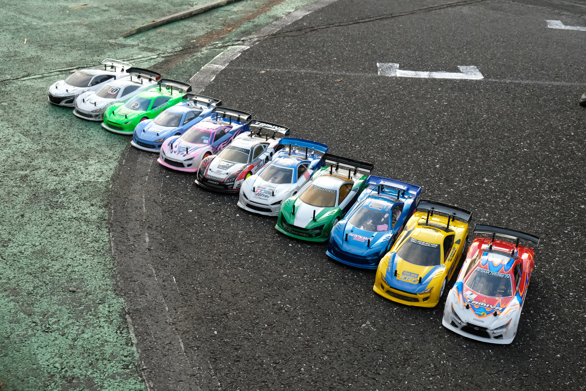 タミチャレGTクラス 決勝参加車両