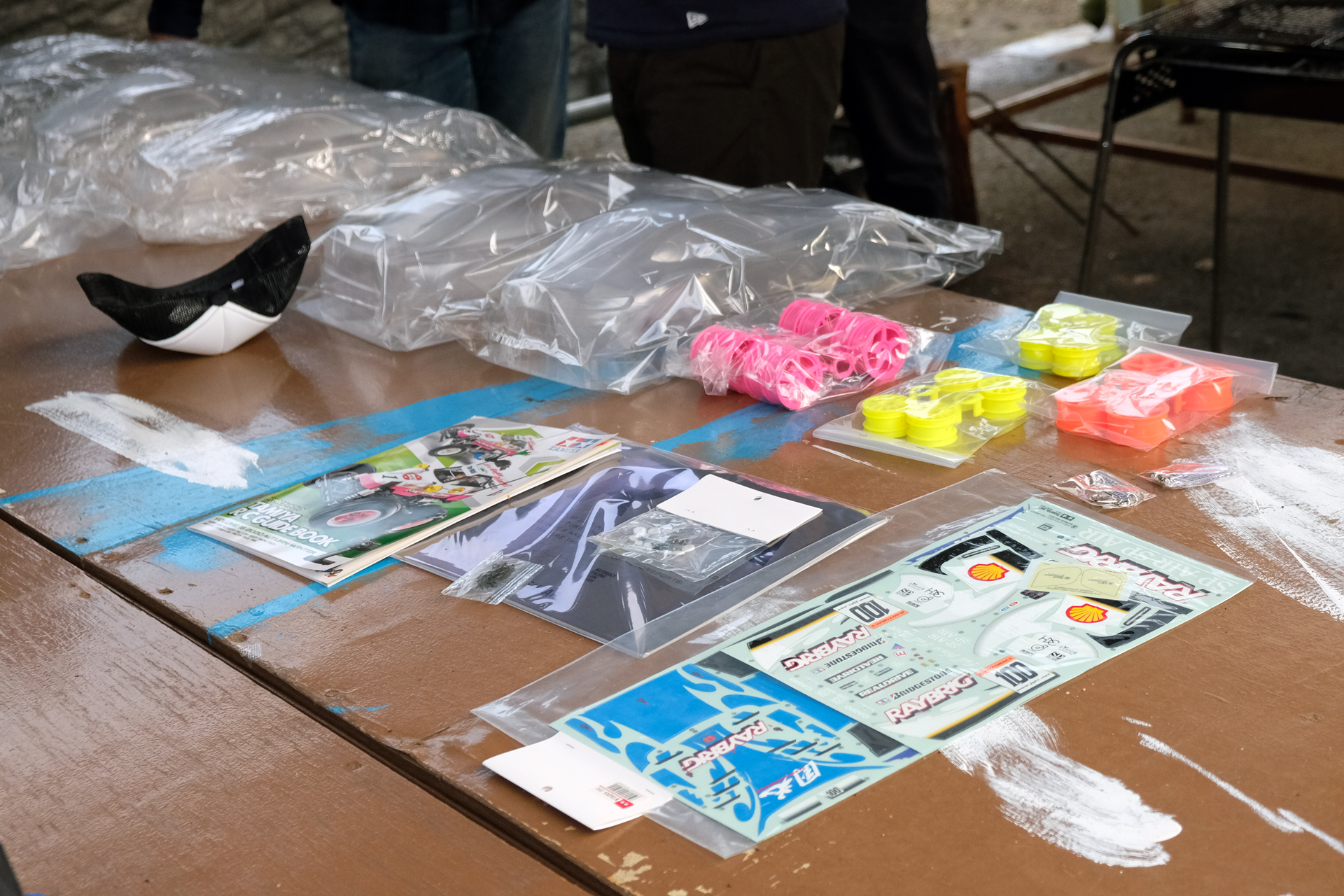 最後はタミヤ提供のRCグッズなどが全員に当たる抽選会が行なわれた