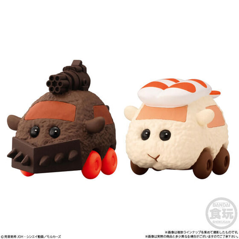 ガトリングを積んだ武装テディもラインナップ「PUIPUIモルカー