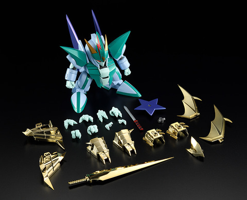 未組立　魔神英雄伝ワタル　プラクション 鋼衣幻王丸 真魔神英雄伝ワタル』鋼衣幻王丸がPLAMAXでプラモデル化！両肩の