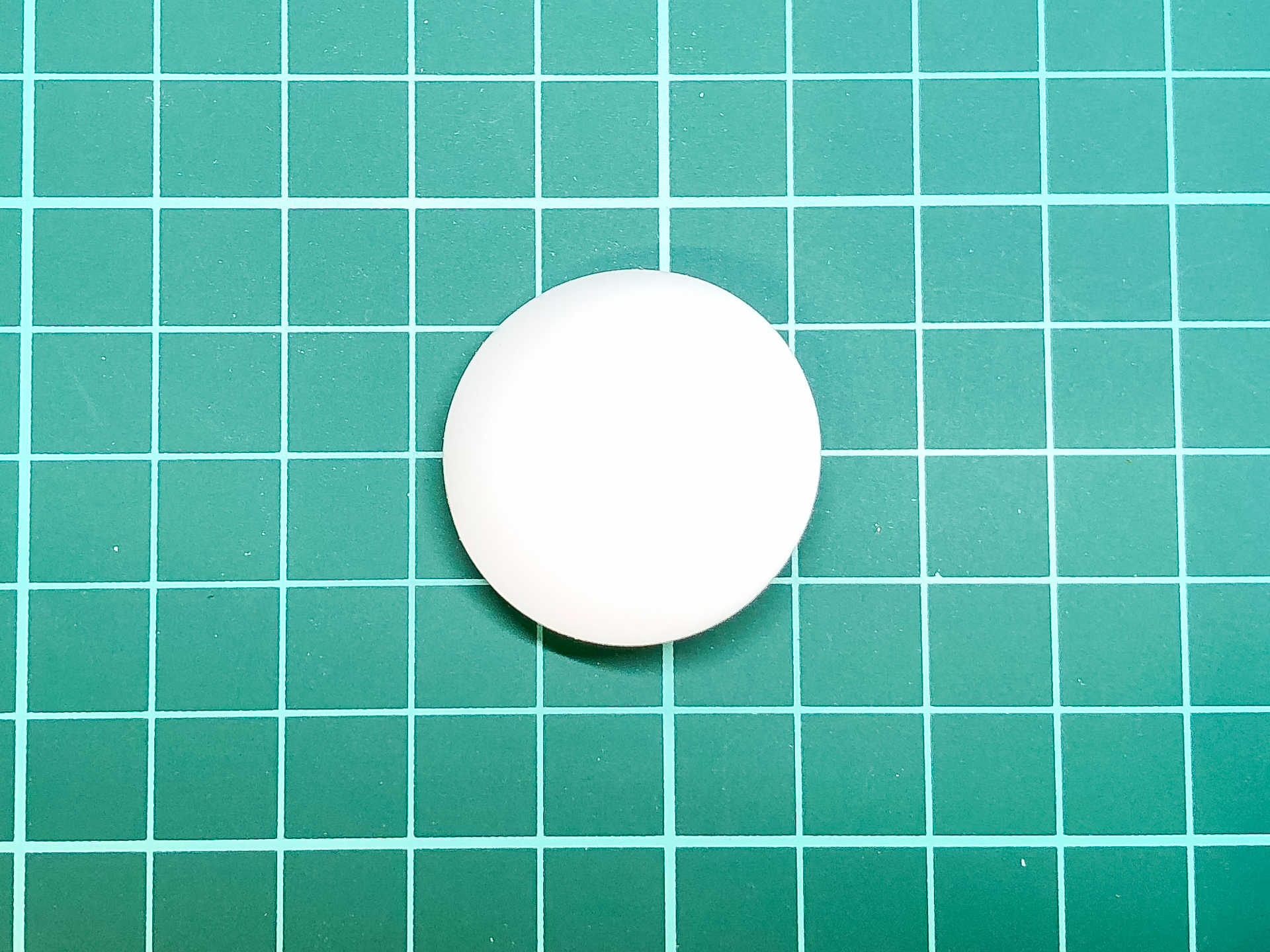 加工が完了した目のパーツ。これにより塗装後に目を取り付けられるようになりました。