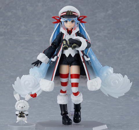 元気いっぱいでかわいい。フィギュア「figma 雪ミク Grand Voyage ver