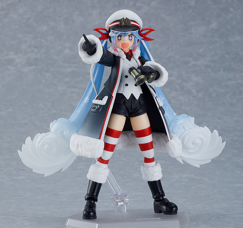 元気いっぱいでかわいい。フィギュア「figma 雪ミク Grand Voyage ver