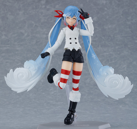 元気いっぱいでかわいい。フィギュア「figma 雪ミク Grand Voyage ver
