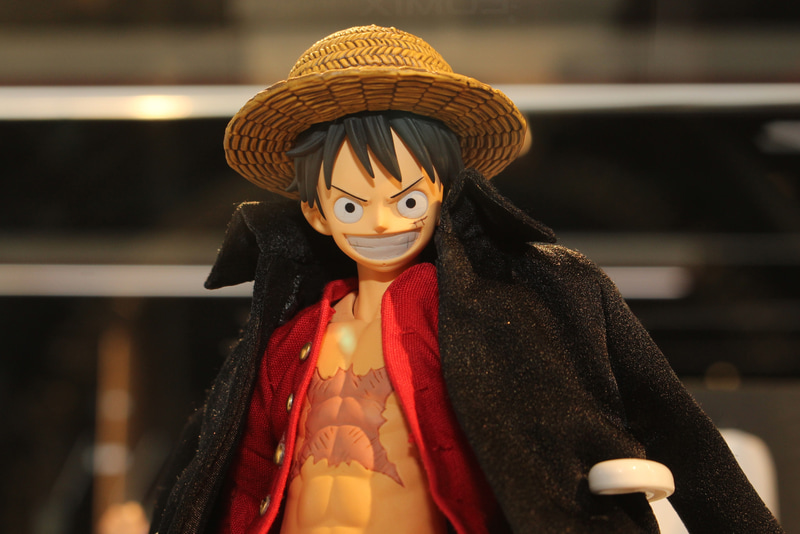 見ているだけで勇気がわいてくるルフィスマイル